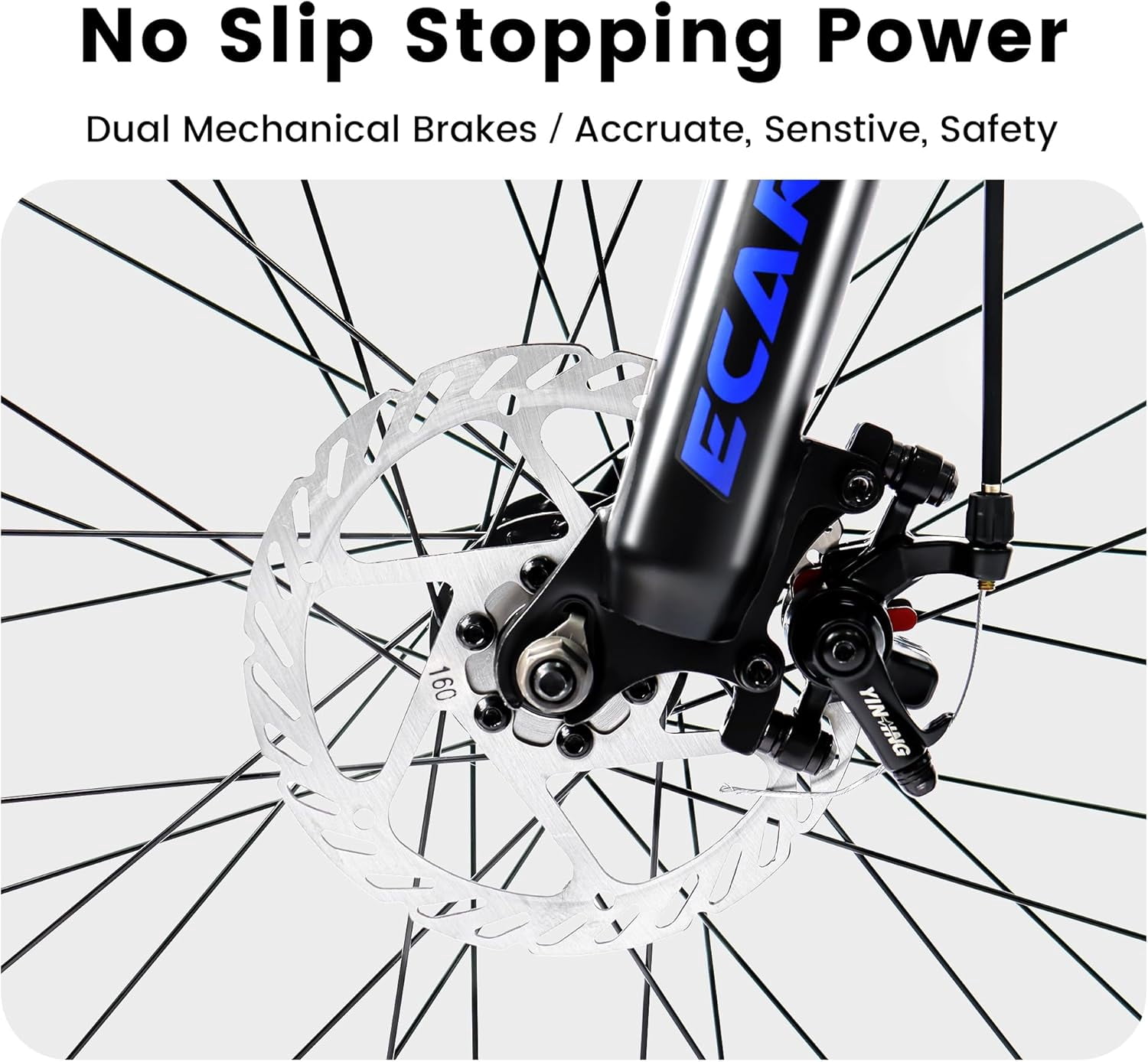 Ambifirner Men Mountain Bike 21 Speed, Aluminum Frame Racing Bike, City Commuter Bicycle for Men Women