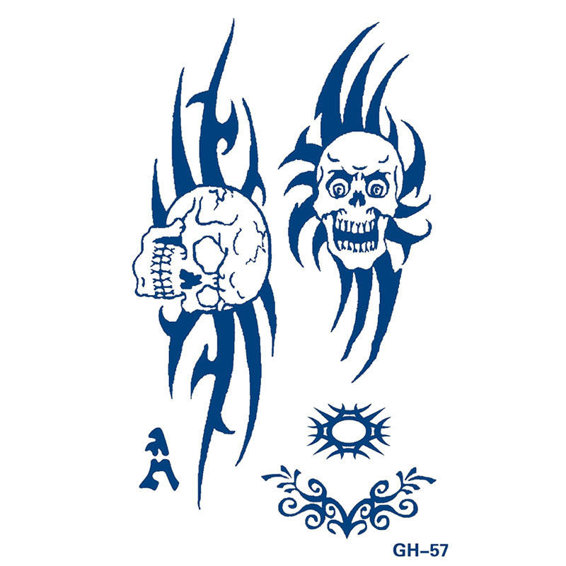 TOPOINT Unisex Arm Body Temporary Tattoo Magic Sticker Waterproof Long