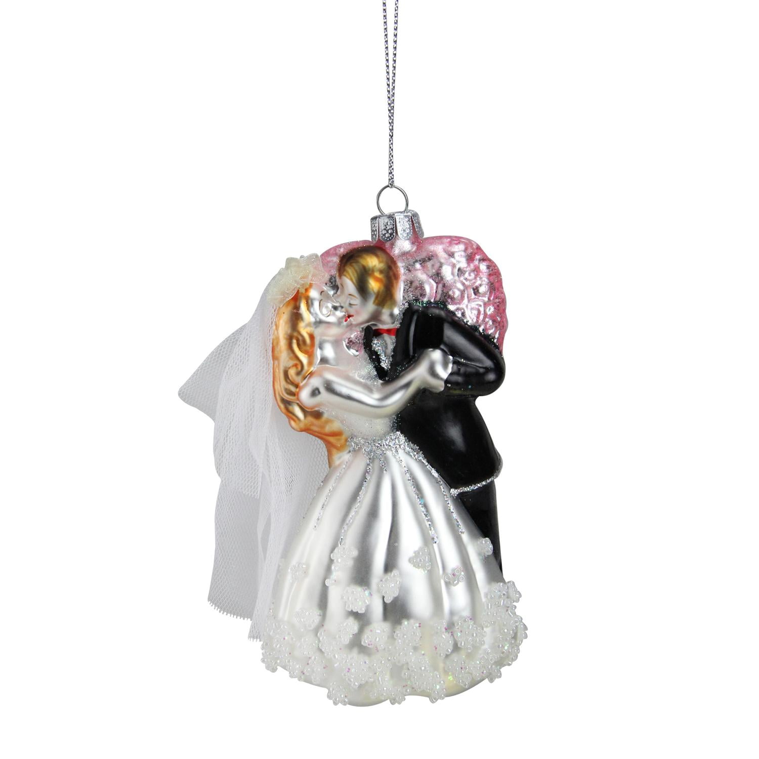 wedding day christmas ornament