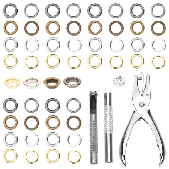 NIAIZEK 1Set Snap Button Tool Kit with High Grade Copper for Sewing Clothing Transparent