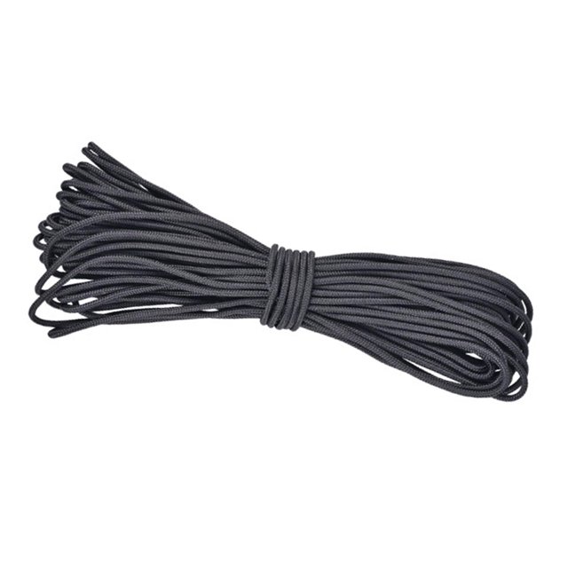 Cuerda De Tiro Con Arco Universal De 17 M Con Bucle En D, Resistente Al Desgaste, Color Negro, De Alta Resistencia.