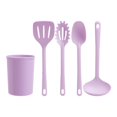 thumbnail image 2 of Juego de Utensilios Ekco Trends con Canister de 5 Piezas – Rosa, 2 of 4