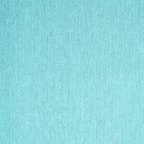 Ahgly Company Indoor Square Abstract Light Blue Contemporary Area Rugs, 6' Square