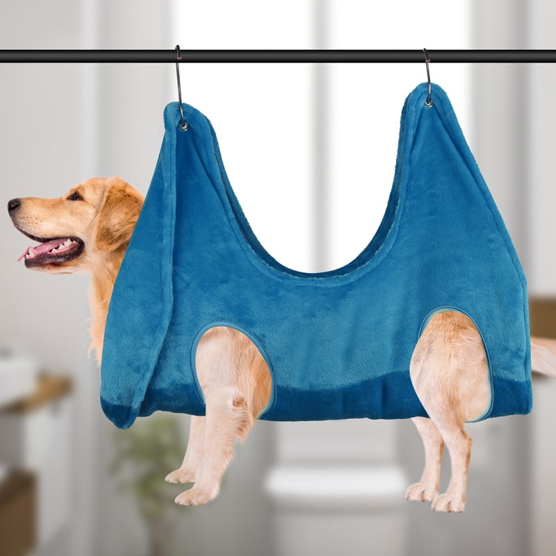 Dog Hammock Helper, Pet Grooming Hammock, Cat Puppy Thicken Hammocks Restraint Bag for Bathing