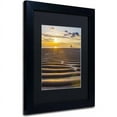 thumbnail image 2 of Trademark Fine Art 'Sandbars' Canvas Art by PIPA Fine Art, Black Matte, Black Frame, 2 of 4