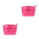 thumbnail image 2 of Matsuzay Organizador de almacenamiento elegante y práctico de tela, bolsa de nailon resistente al agua, resistente y Simple, bolso de mano rosa Rosa roja 2Conjunto, 2 of 6