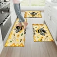thumbnail image 6 of YIMEIS Bees, nectar, welcome Fall Kitchen Rugs, Xmas Holiday Kitchen Mat Decor Home Decorations, Green Christmas Mats for Kitchen Floor - 16''*24'', 6 of 10