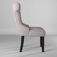 thumbnail image 5 of Alpine Furniture Manchester Set of 2 Wood Dining Side Chairs in Light Grey-Black, 5 of 7