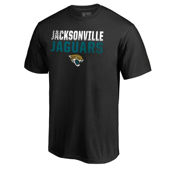 Men's Black Jacksonville Jaguars Iconic Collection Fade Out T-Shirt