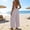Rose Gold, variant on LEBONYARD Brown Jumpsuit,Fashion Women Casual Comfy Solid High Waist Linen Loose Straight Solid Jumpsuit Orange M