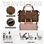 Weekender Bags for Women,Travel Duffle Bags Carry on Gym Bag,Overnight Bag with Trolley Sleeve & Wet Pocket, Sports Tote Gym Bag, Travel bag for Women