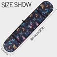 thumbnail image 3 of Dailycode Double Sided Oven Mitt with Loop Heat Resistant Kitchen Long Potholders 7" x 35" Beautiful Butterflies and Star, 3 of 6