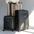 thumbnail image 2 of Air Canada Envoy 2 Pieces Softside Luggage Set: 28 Inch Luggage & 20 Inch Carry On, 2 of 9