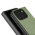 thumbnail image 3 of for Google Pixel 9 Pro Fold / Fold 2 Carbon Fiber Texture Case, Slim Shockproof Drop Protective Lightweight Phone Case Support Wireless Charging for Google Pixel 9 Pro Fold / Fold 2, Green, 3 of 5
