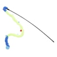 thumbnail image 1 of Juguete interactivo para gatos con forma de pelota de peluche, varita de juguete para gatos, divertido juguete de ejercicio para gatos de interior, para el hogar y tiendas de mascotas, color azul, 1 of 7