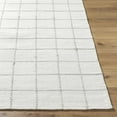 thumbnail image 4 of Hauteloom Nissa Wool Living Room, Bedroom Area Rug - Traditional, Transitional - Off White, Light Silver - 3'6" x 5'6", 4 of 9