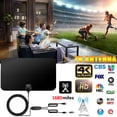 thumbnail image 2 of Antena HDTV 4K con alcance de 1680 millas, antena digital amplificada para interiores con HD1080P DVB-T2 para receptor de señal de TV, 2 of 15