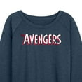 thumbnail image 3 of Marvel The Avengers - Cast - Women's French Terry Pullover Long Sleeve Shirt, 3 of 5