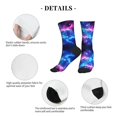 thumbnail image 5 of Athletic Socks Galaxy Sport Running Calf Socks Crew Socks for Men Women, 5 of 7