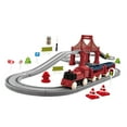 thumbnail image 4 of Juego de 44 trenes eléctricos para niños pequeños. Rojo, 4 of 9