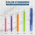 thumbnail image 1 of QinaQin Color Rubber Coated Weight Plates, Cast Iron, Multicolor, 1 of 7