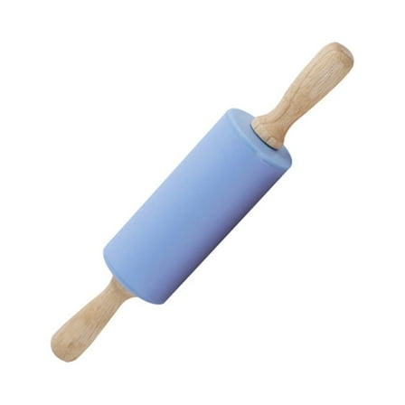 FELTECHELECTR Small Rolling Pin Silicone Non-stick Tool for Home Users 1Pcs