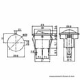thumbnail image 3 of 8pcs 12V LED Round Rocker ON/OFF SPST Toggle Switches for Car Auto Boat, 3 of 6