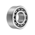 thumbnail image 4 of Uxcell Roulements à Billes Auto-Alignants à Double Rangée Type Ouvert Acier Chromé 20x47x18 mm, 4 of 5