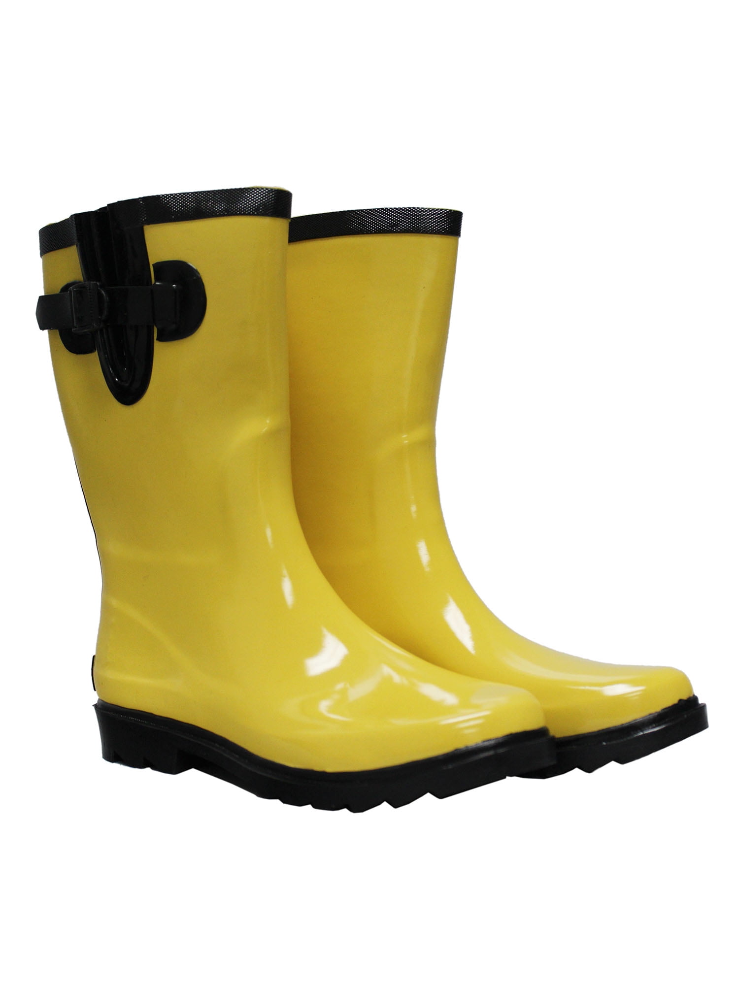 Tanleewa Waterproof Women Rain Boots Anti-Slip Rain Shoes Rubber Boots ...