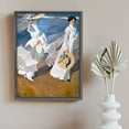thumbnail image 2 of Paseo a orillas del mar by Joaquín Sorolla y Bastida, Framed Wall Art, Canvas Prints Poster, 2 of 7