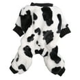 thumbnail image 3 of Ropa de invierno para perros ANGGREK Sudadera Gruesa de Algodón y Poliéster Estampados de Vaca Lechera, 3 of 8