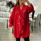 thumbnail image 2 of Conjuntos de otoño para mujer,Blusa informal de manga larga con cuello en V y botones para mujer, tejido suave y cómodo, ideal para uso diario en primavera y verano, sopatenor, 2 of 8