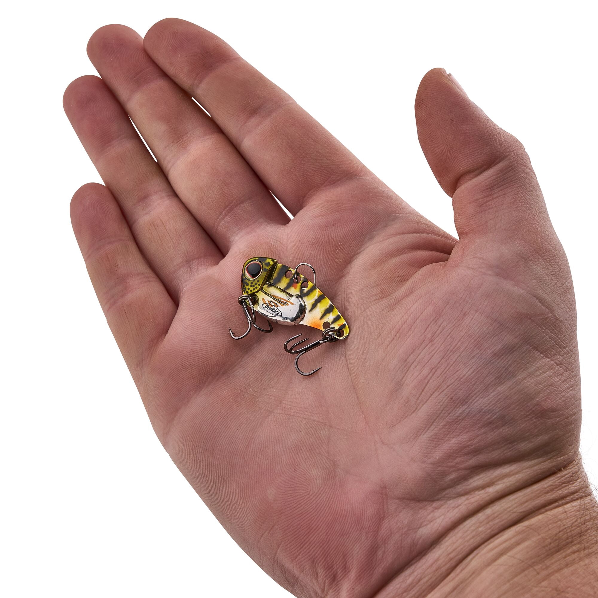 Berkley ThinFisher™, 1.5 in, Blade Baits, Chrome Perch (1 Count)