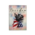 thumbnail image 2 of Freedom Scottish Terrier on Independence Day 4th of July Travel Passport Wallet Scottie Dog Lover Gifts PU Leather Passport Holder Cover - 01005, 2 of 5