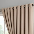 thumbnail image 4 of Warm Home Designs 2 Extra Large, Extra Wide Brown Taupe Color Floor-To-Ceiling 108" x 108” Inch Room Divider Curtains. Each Drape Come with 2 Matching Tie-Backs.  N Taupe Wall 108, 4 of 6