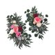 thumbnail image 2 of Flores de arco de boda, juego de flores artificiales, paquete de 2, arreglos florales, decoración del hogar, flores de seda interiores para arco de Rosa, 2 of 8