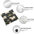 thumbnail image 4 of BANET Throw Pillow Covers for Sofa Couch Bed Chair Car Decor Decorative Pillow Case Pillowcase Black White Outdoor Pillows Covers 20x20in, 4 of 5