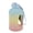 Multicolor, variant on Athletic Works 64-Ounce Motivational Water Jug with Dual-Function Lid in Black