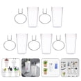 thumbnail image 4 of 5 Sets Pegboard Cups with Hooks Pegboard Bins with Rings Pegboard Accessories, 4 of 8