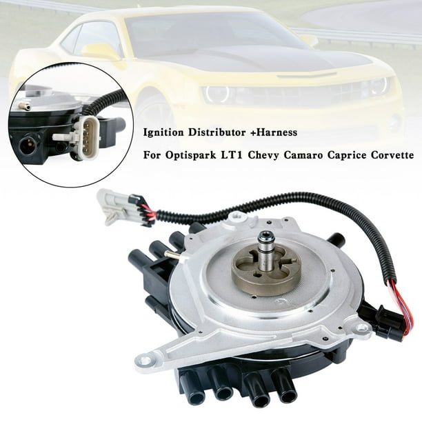 Distribuidor de encendido + arnés para Optispark LT1 Chevy Camaro Caprice Corvette