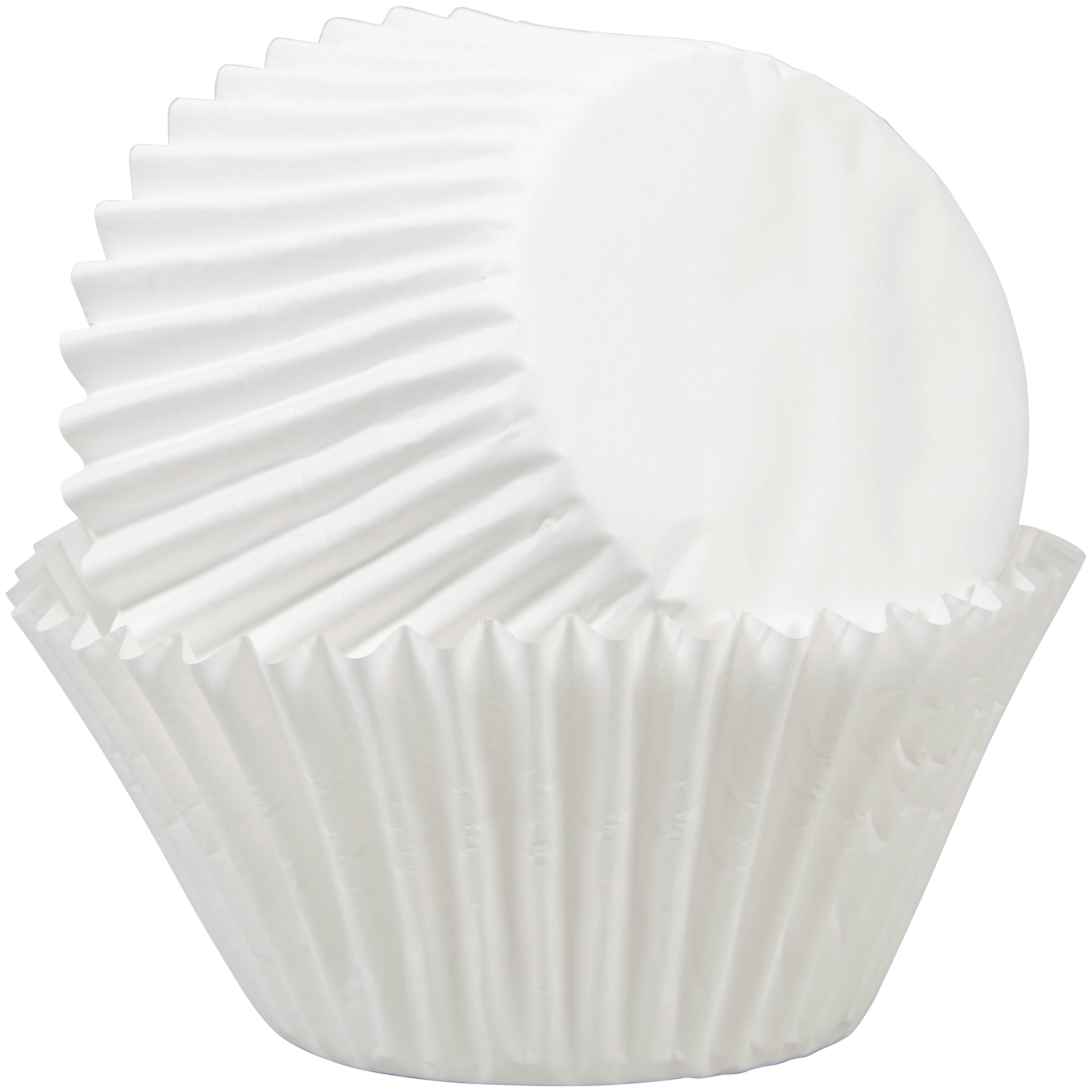 40pieces CUPCAKE CASES Mini White Foil Baking Cups 