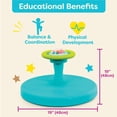 thumbnail image 4 of Juguete de spinning B. Play Twirly Time para niños pequeños a partir de 2 años, 4 of 7