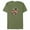 Military Green, variant on Men's Mossy Oak Color Shadow Grass Blades Logo Graphic Tee Charcoal Small