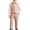 Pink, variant on TIREOW Boys Formal Suit 4 Piece Set Long Sleeve White Shirt Waistcoat Pants and Bow Tie Set Kids Classic Wedding Tuxedo Outfit