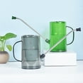 thumbnail image 4 of JeashCHAT Watering Can for Indoor Outdoor Plants, Plastic Watering Cans with Removable Nozzle, Long Spout Watering Can for House Plant Garden Flower (Green), 4 of 7