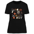 thumbnail image 3 of XCHQRTI Ghost Shirt for Women Vintage Halloween Tshirt Graphic Shirts Funny Retro Short Sleeve Tops, 3 of 8