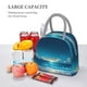 thumbnail image 5 of Disketp Night Sky Beach Scene Bolsa Térmica para Almuerzo, Lonchera con Abertura Amplia y Gran Capacidad, Organizador Reutilizable para Mujeres, Hombres y Adultos, 5 of 6