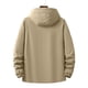 thumbnail image 5 of pstuiky manga larga para hombre, Chaqueta informal de color liso con capucha y bolsillo con cremallera de manga larga para hombre Tops casuales para hombres m, 5 of 8
