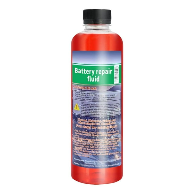 SharkTRUE Battery Restore Liquid Solution 500ml Battery Renewal Solution, Lead-Acid Battery Restorer, Sulfate Removal Additive, Improves Energy Efficiency, Reduces Overheating, for All Lead-Acid Bat