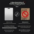 thumbnail image 5 of Titanium Cutting Boards - 100% Pure Titanium Cutting Boards for Kitchen - Cutting Edge Hygiene & Durability, Double Sided Large Non Toxic Cutting Board, 5 of 9